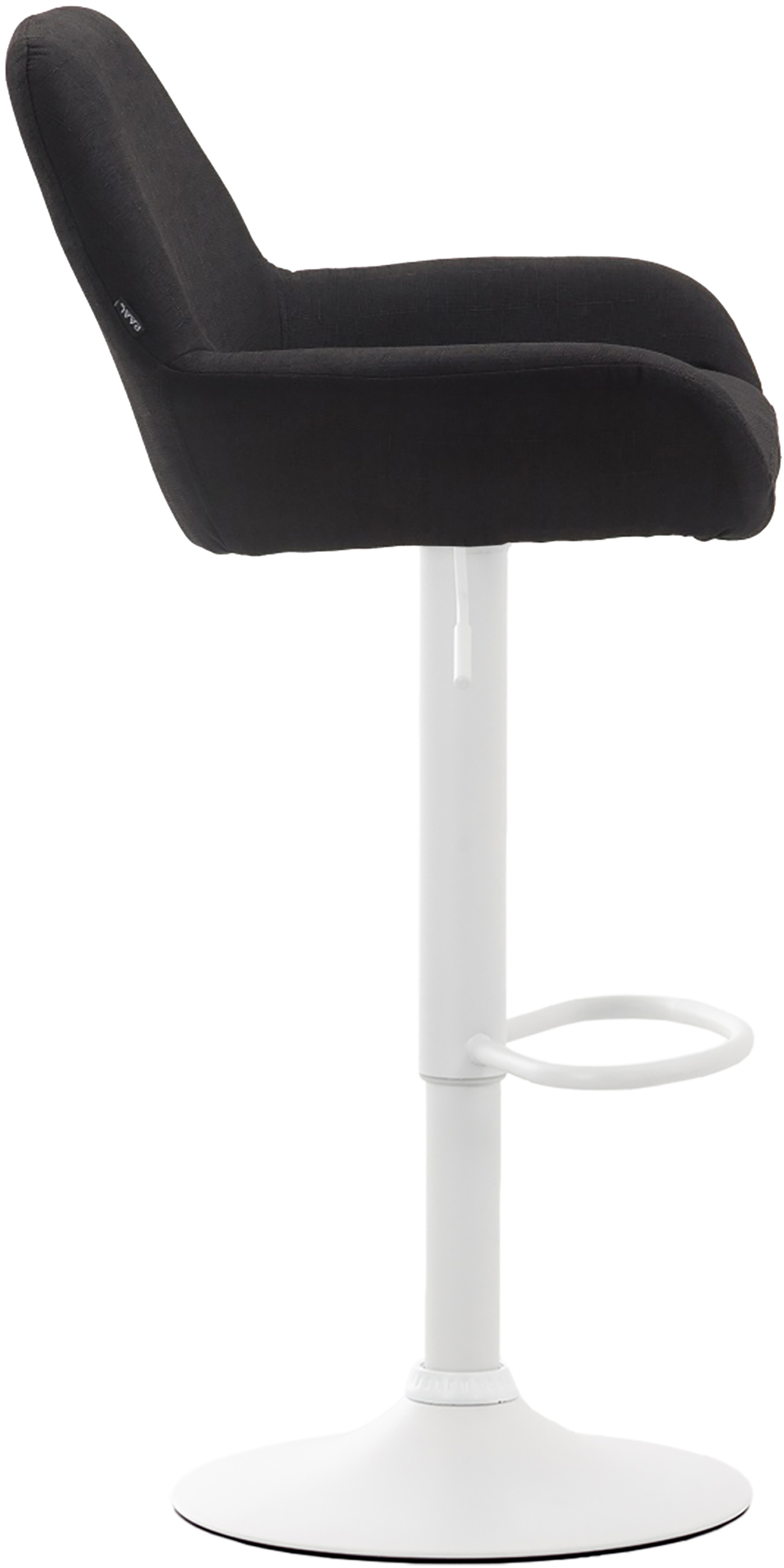 Barhocker Braga Stoff weiß
