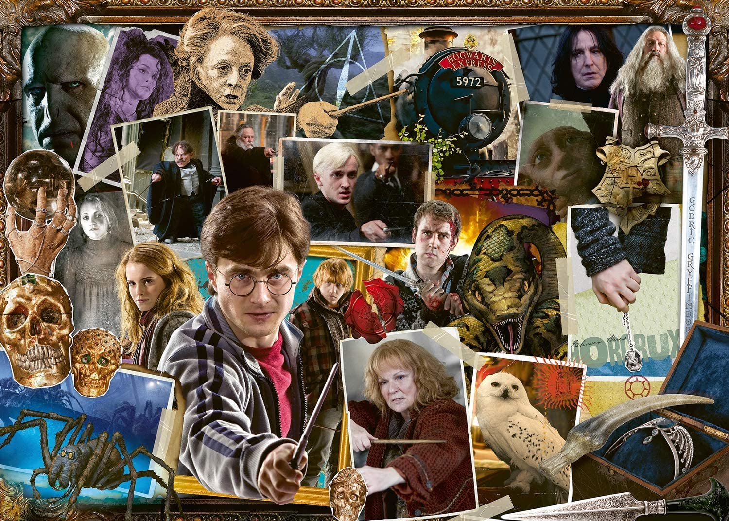 Ravensburger Puzzles Harry Potter: Harry gegen Voldemort - Puzzle 1000 Teile