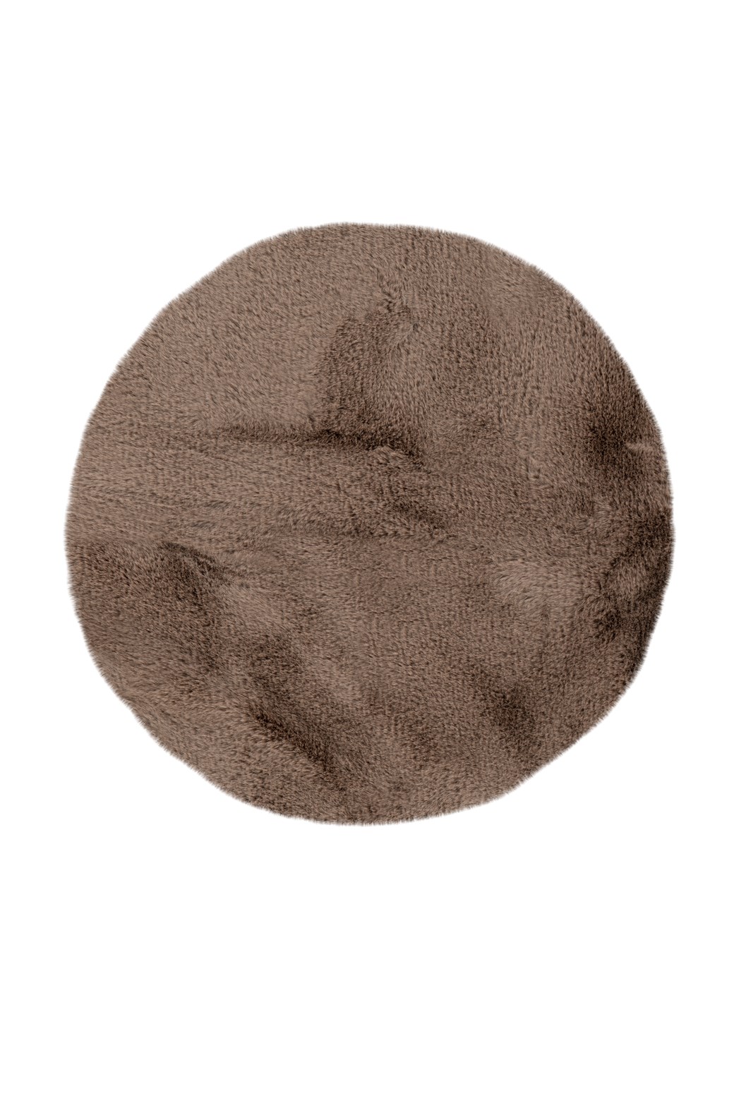 Badematte Badematte Rabbit 225 Dunkelbeige Ø 100cm RUND