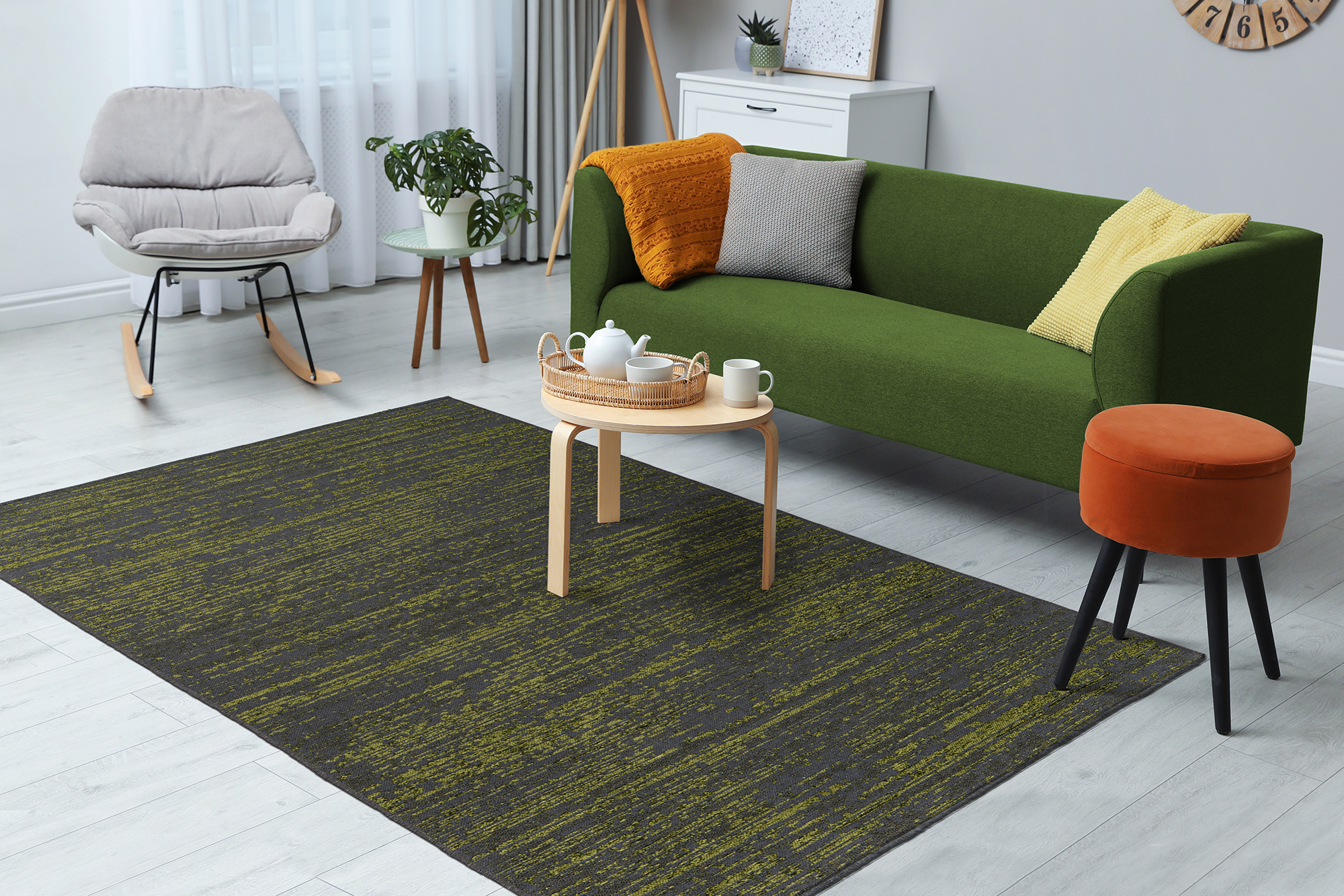 Teppich Kalea 125 Grün 120 x 170 cm