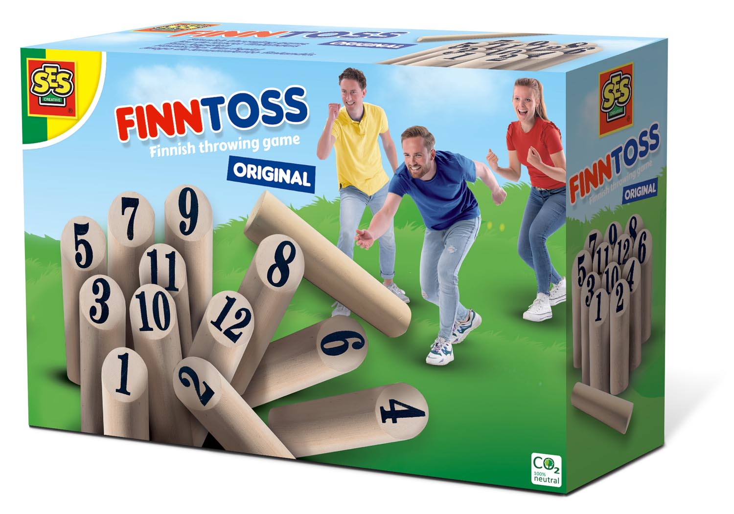 SES Outdoorspielzeug SES Finntoss – Finnisches Wurfspiel Original