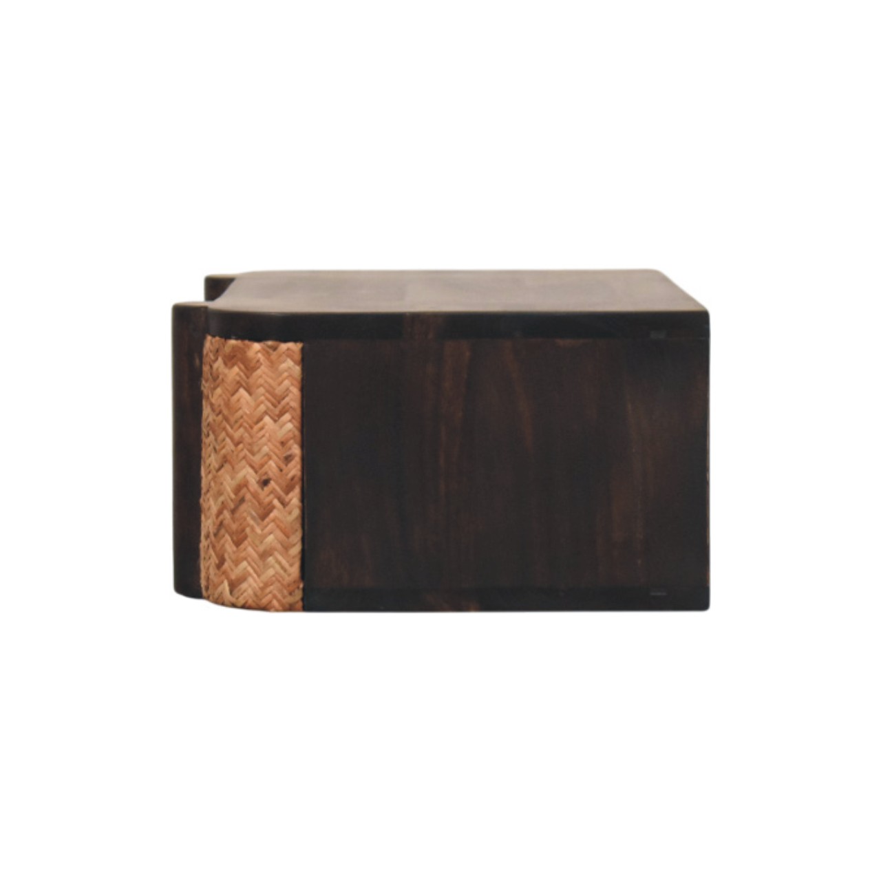 Rattan Curve Wandschublade