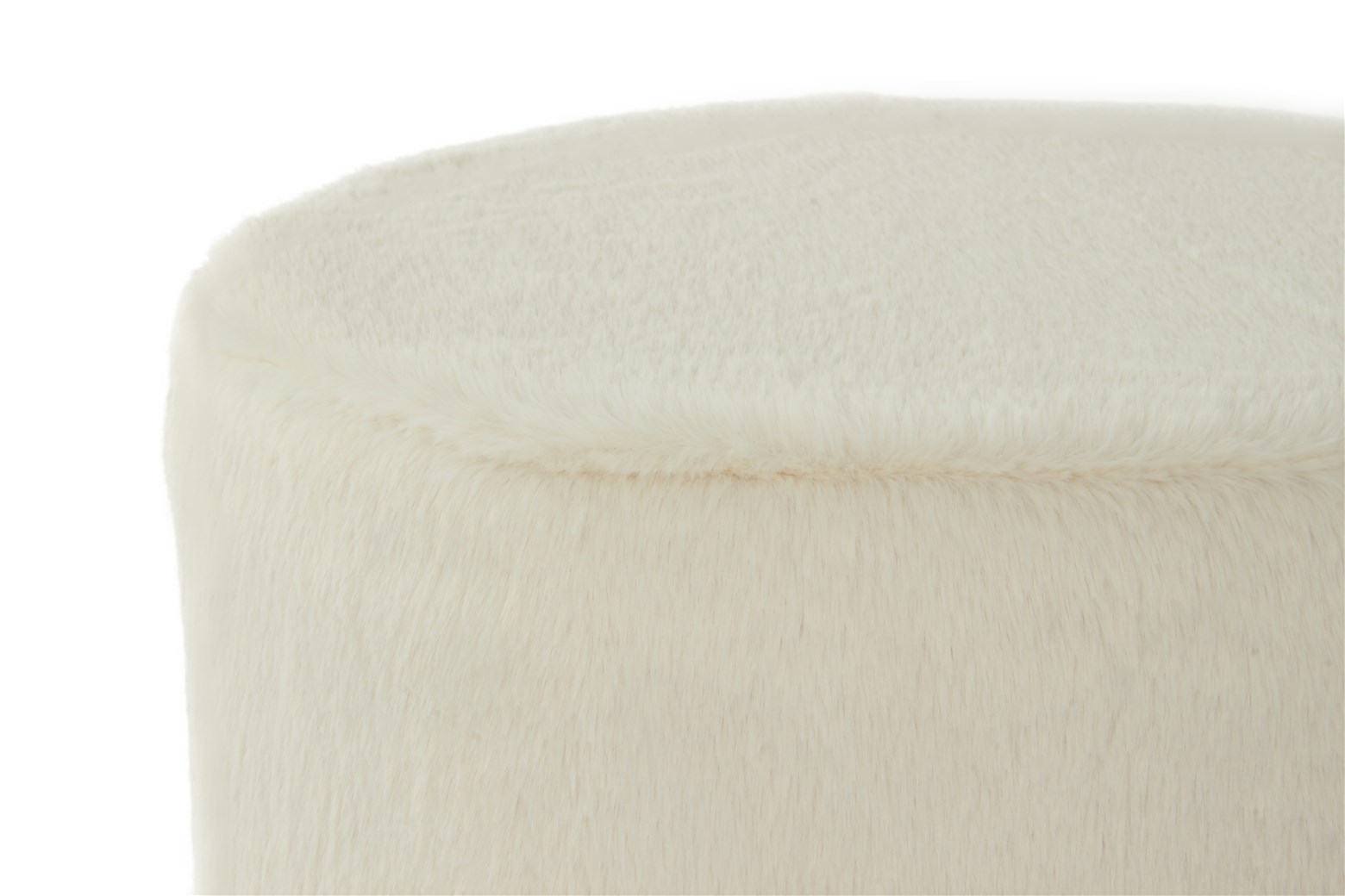 Beige Sitzpouf