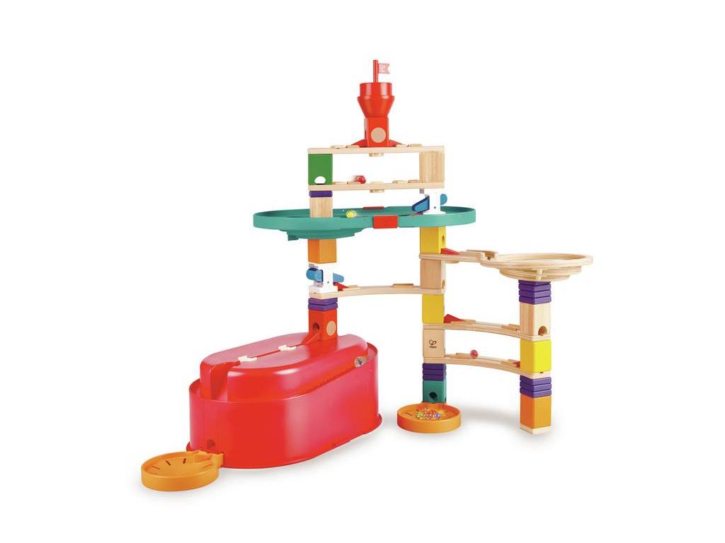 Toynamics Europe GmbH (Hape) Bau- & Konstruktionsspielzeug Hape - Quadrilla Baukasten Behälter - Set