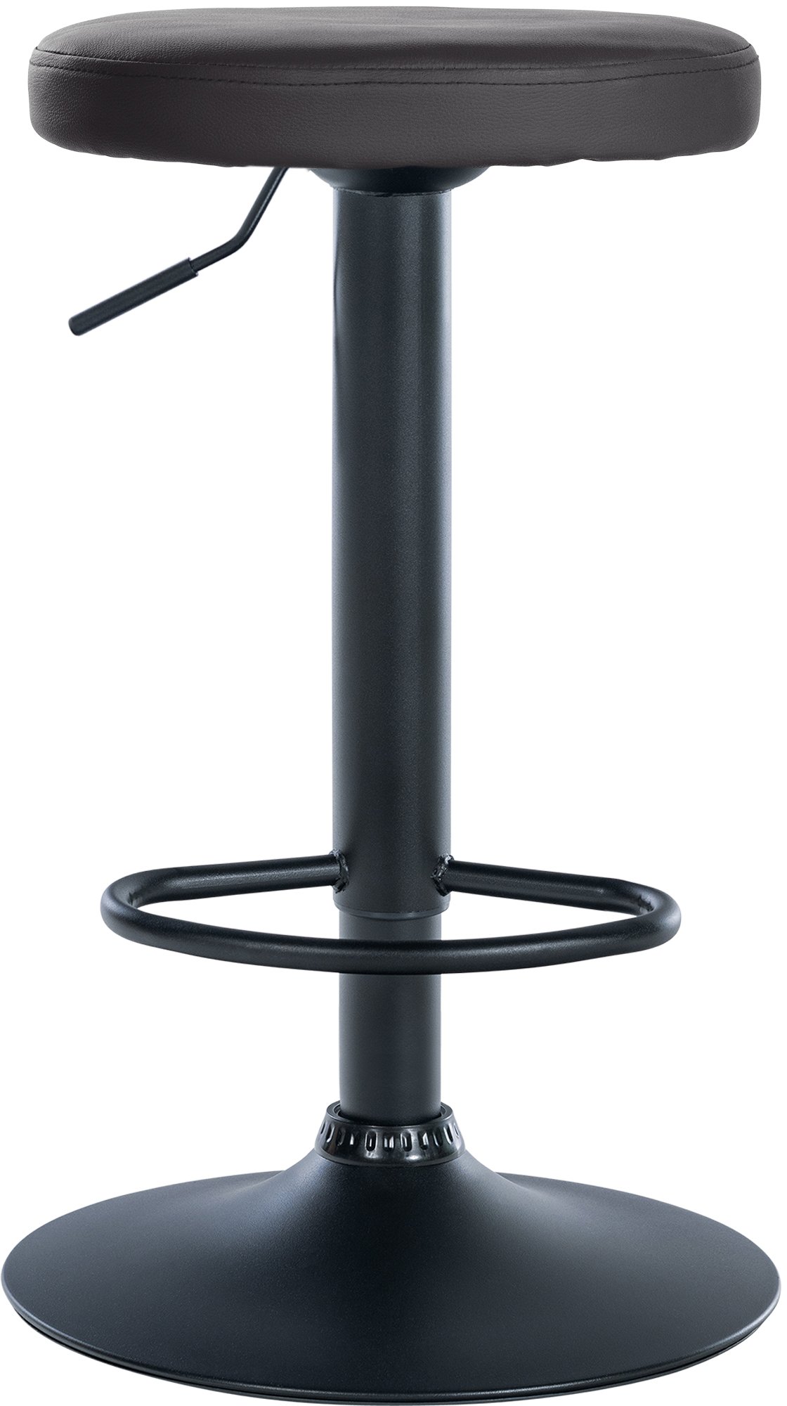 Barhocker Ponte Kunstleder schwarz