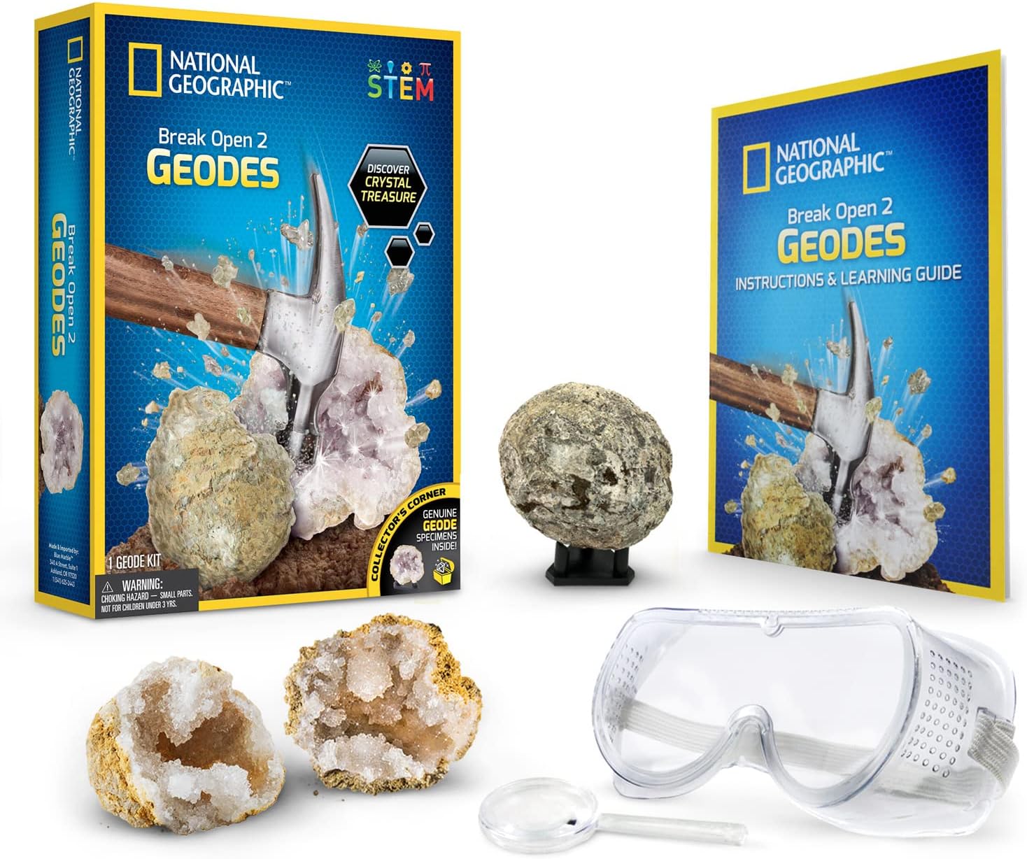Unterhaltungsspiele National Geographic - Break Open 2 Geodes (EN,FR,DE,IT)