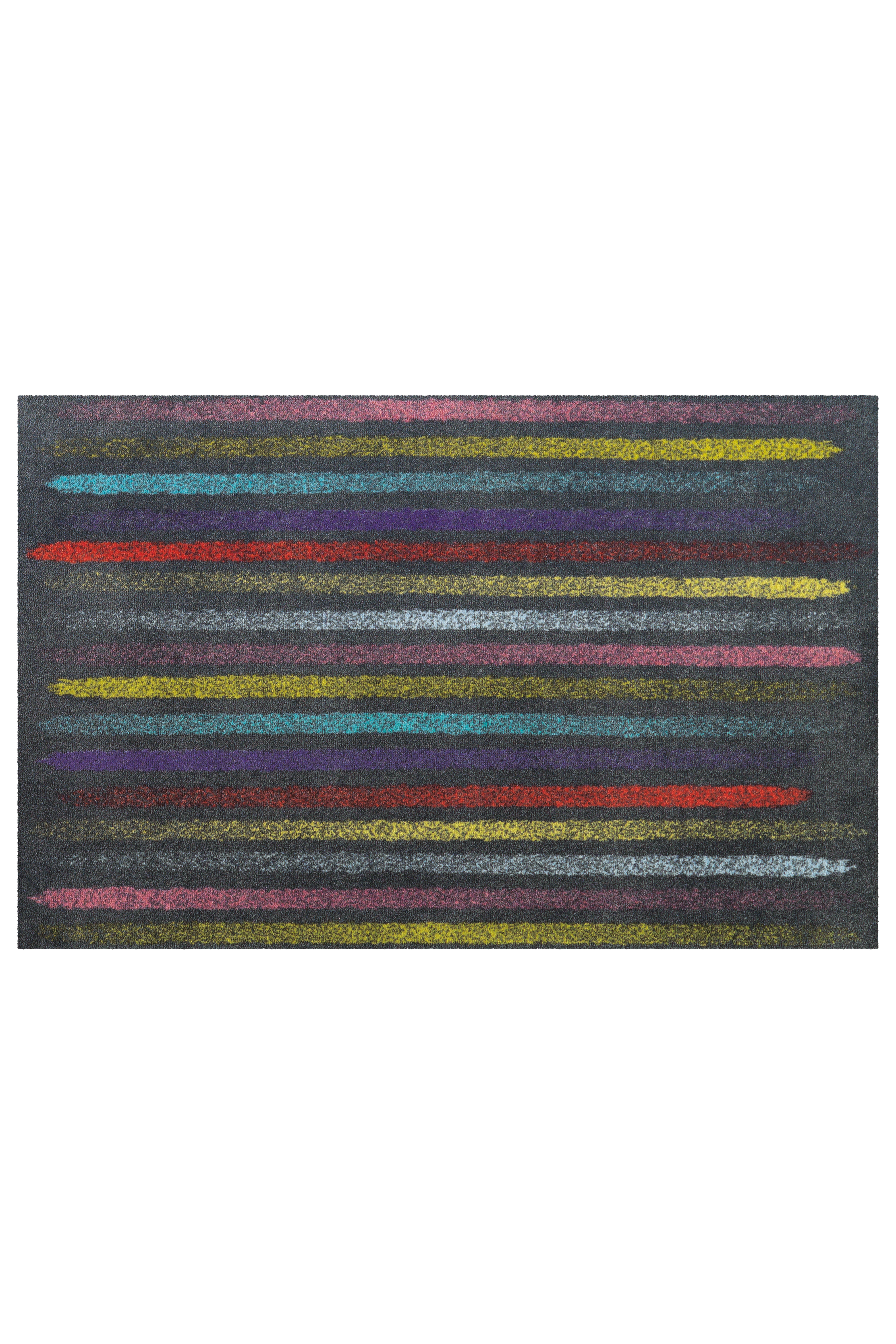 Fußmatte Living Mat 54 Grau / Multi 64cm x 168cm