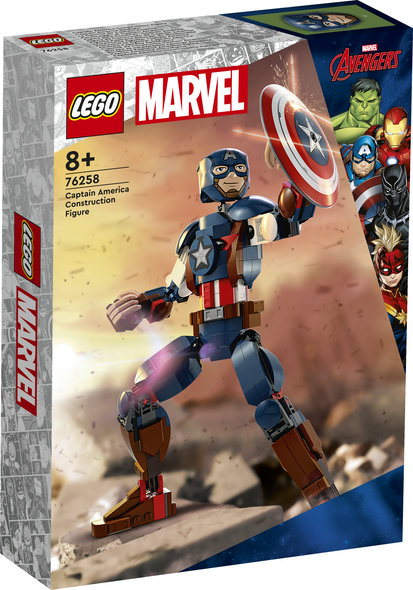 LEGO® Bau- & Konstruktionsspielzeug LEGO® 76258 - Marvel Captain America Baufigur (310 Teile)