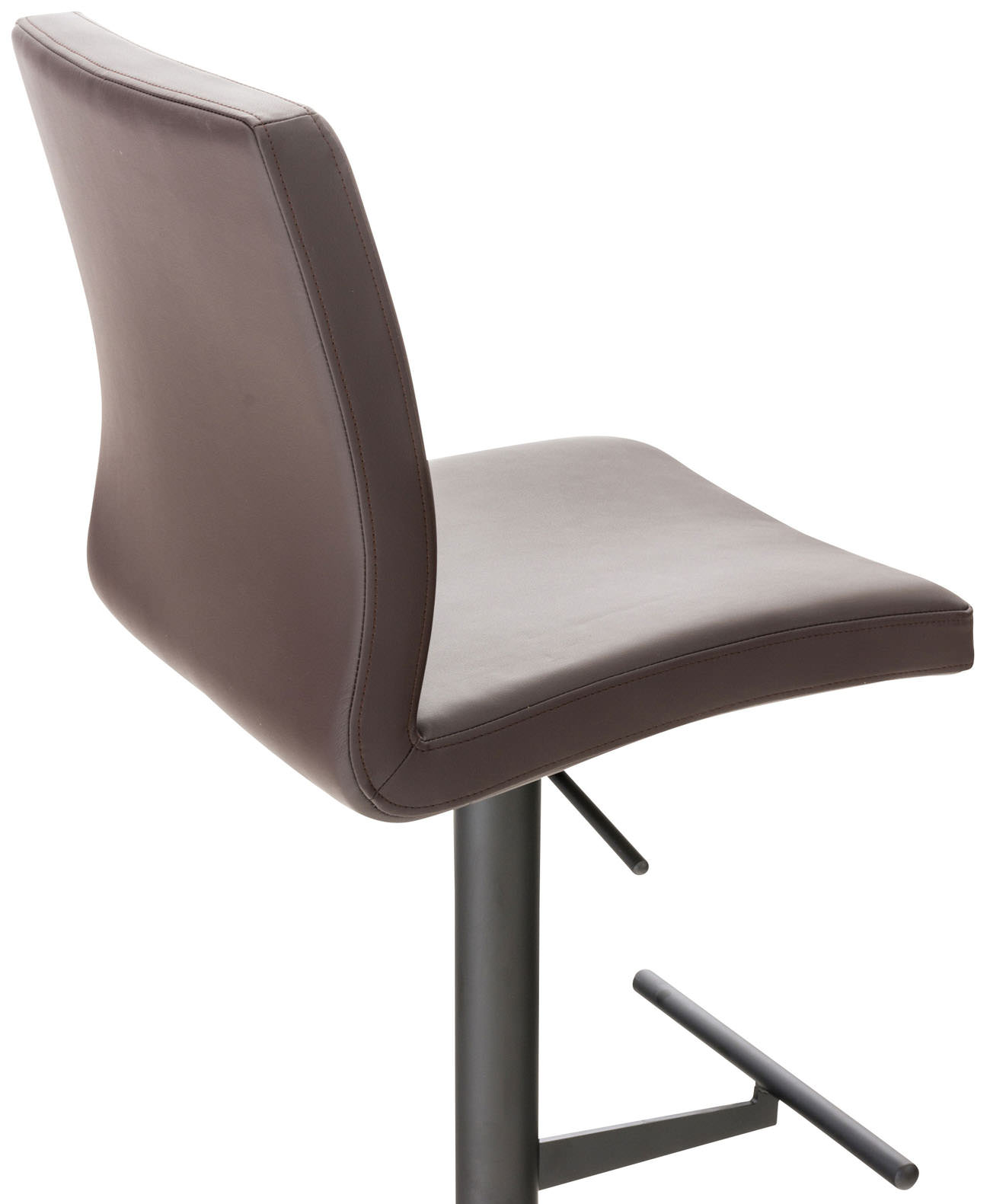 Barhocker Cadiz Kunstleder schwarz