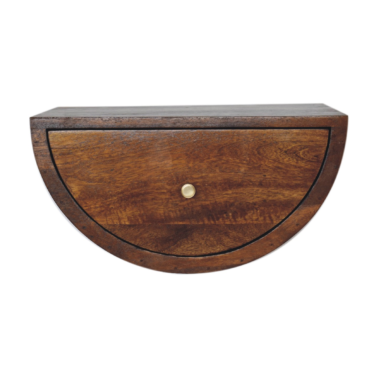 Chestnut Crescent Schwebendes Nachttischchen