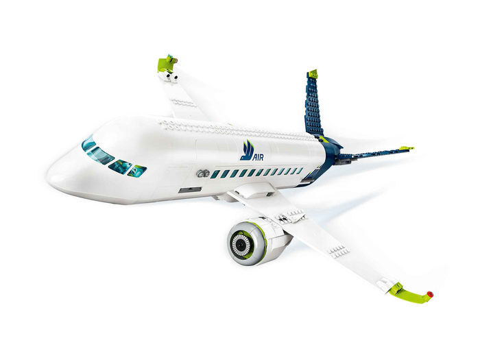 LEGO® Bau- & Konstruktionsspielzeug LEGO® 60367 - City Passagierflugzeug (913 Teile)