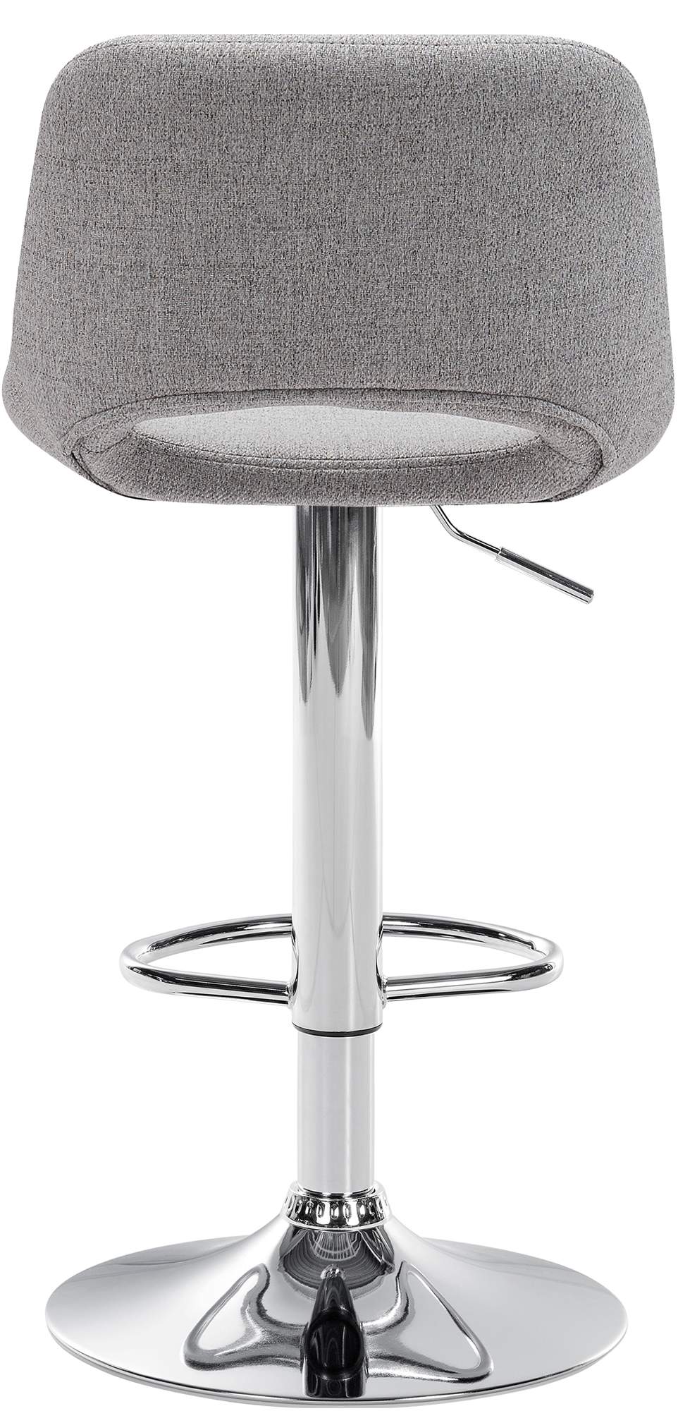 Barhocker Camden Stoff chrom