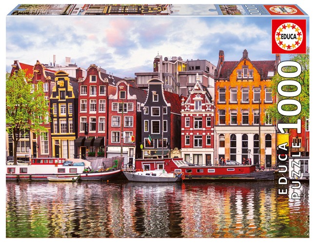 Educa Puzzles Educa Puzzle 9218458 - Dancing houses - 1000 Teile Puzzle
