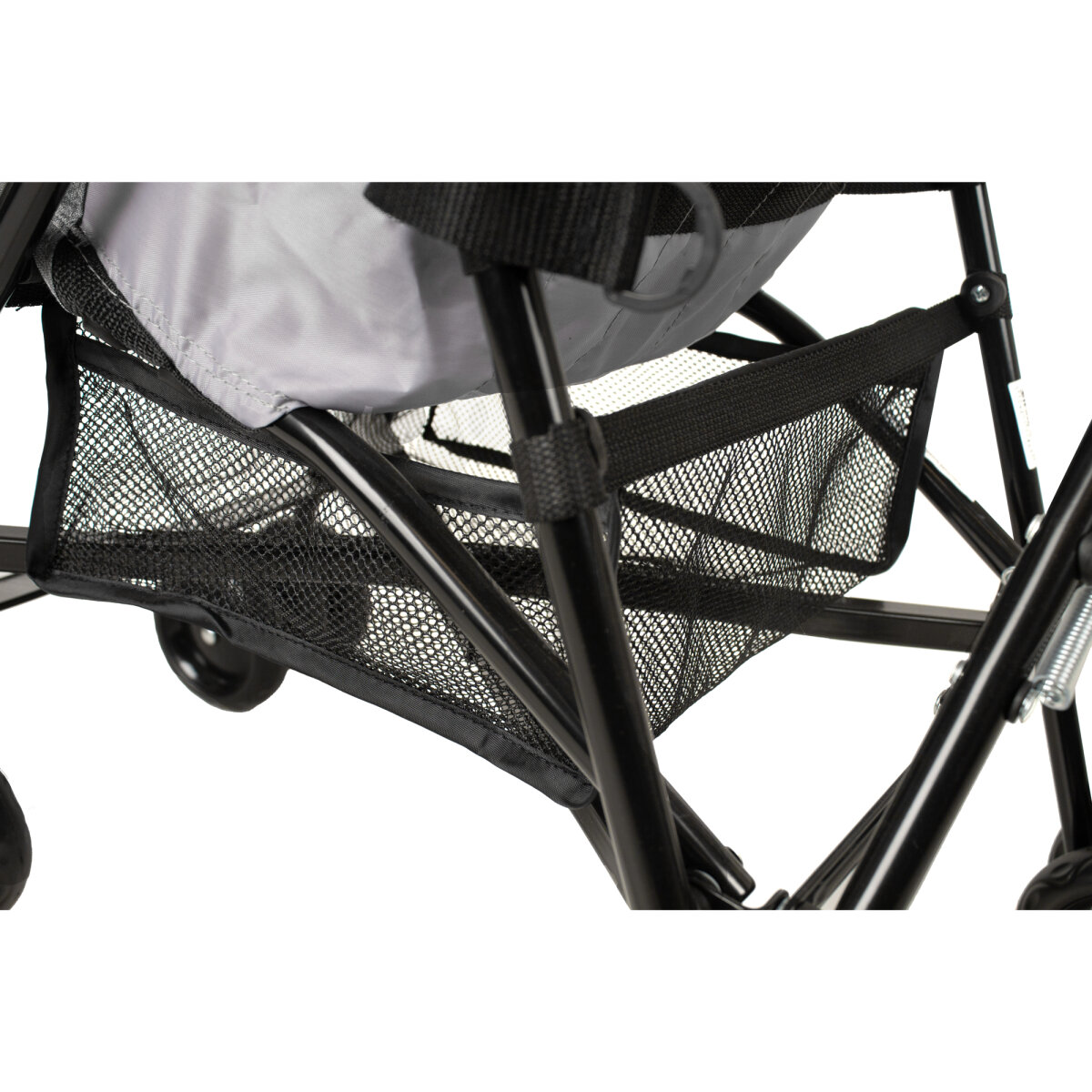 BabyTrold Speed Buggy Grau klappbar, 4 kg, bis 15 kg, mit Korb