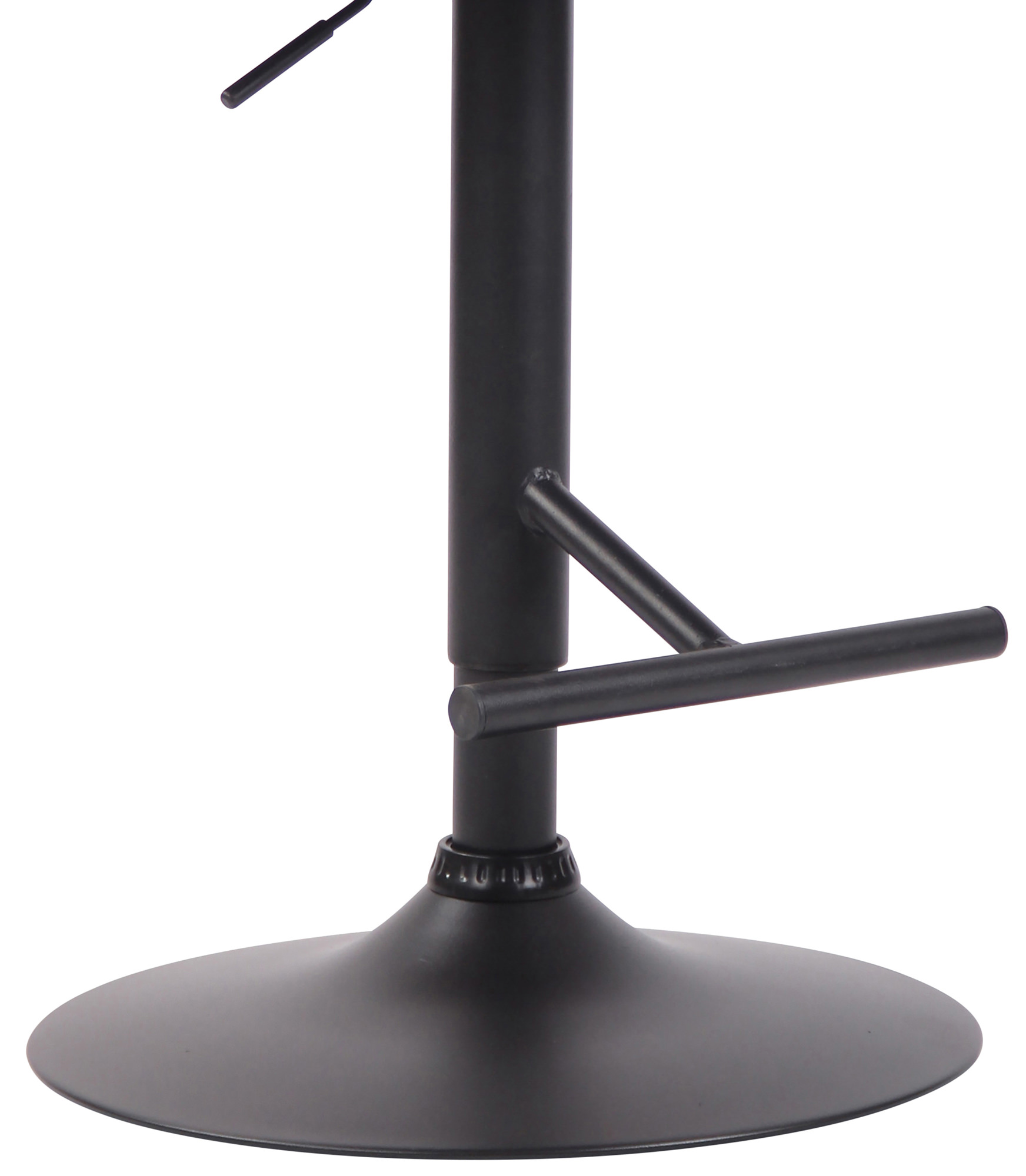 Barhocker London V2 Stoff schwarz