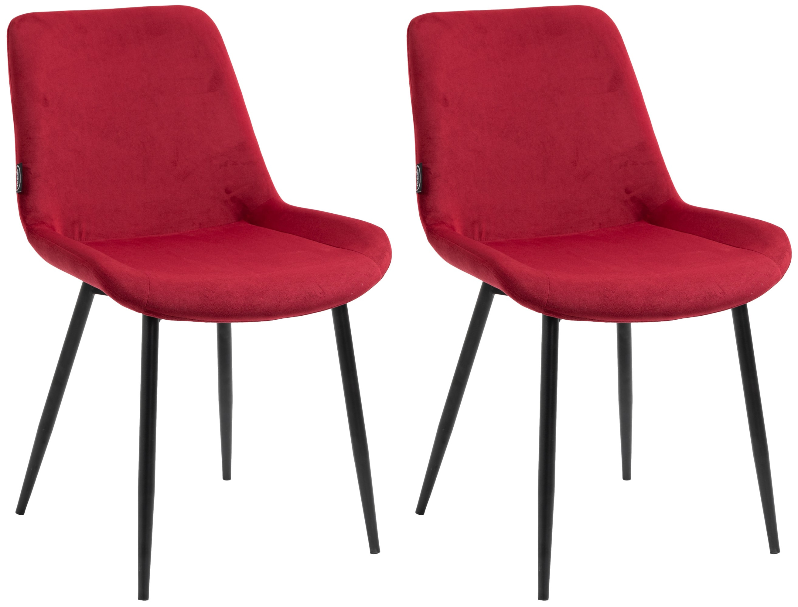 2er Set Esszimmerstühle Victoria Samt