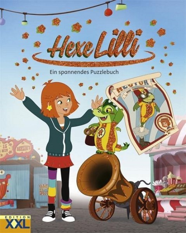 HL-Handelsgesellschaft mbH Puzzles Hexe Lilli - Puzzlebuch