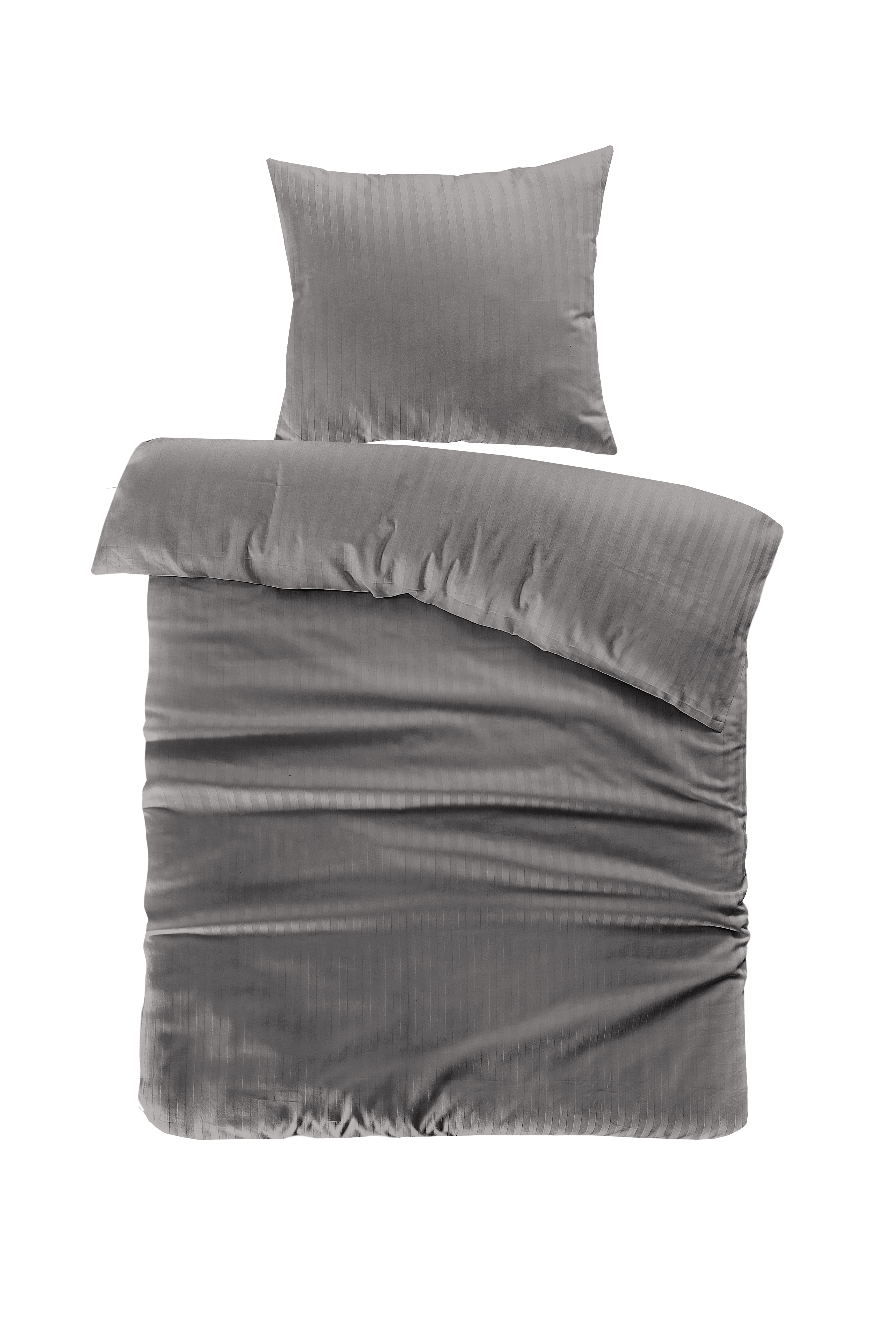 Bettwäsche Bettwäsche Valerina 125-FR Grau 140cm x 200cm