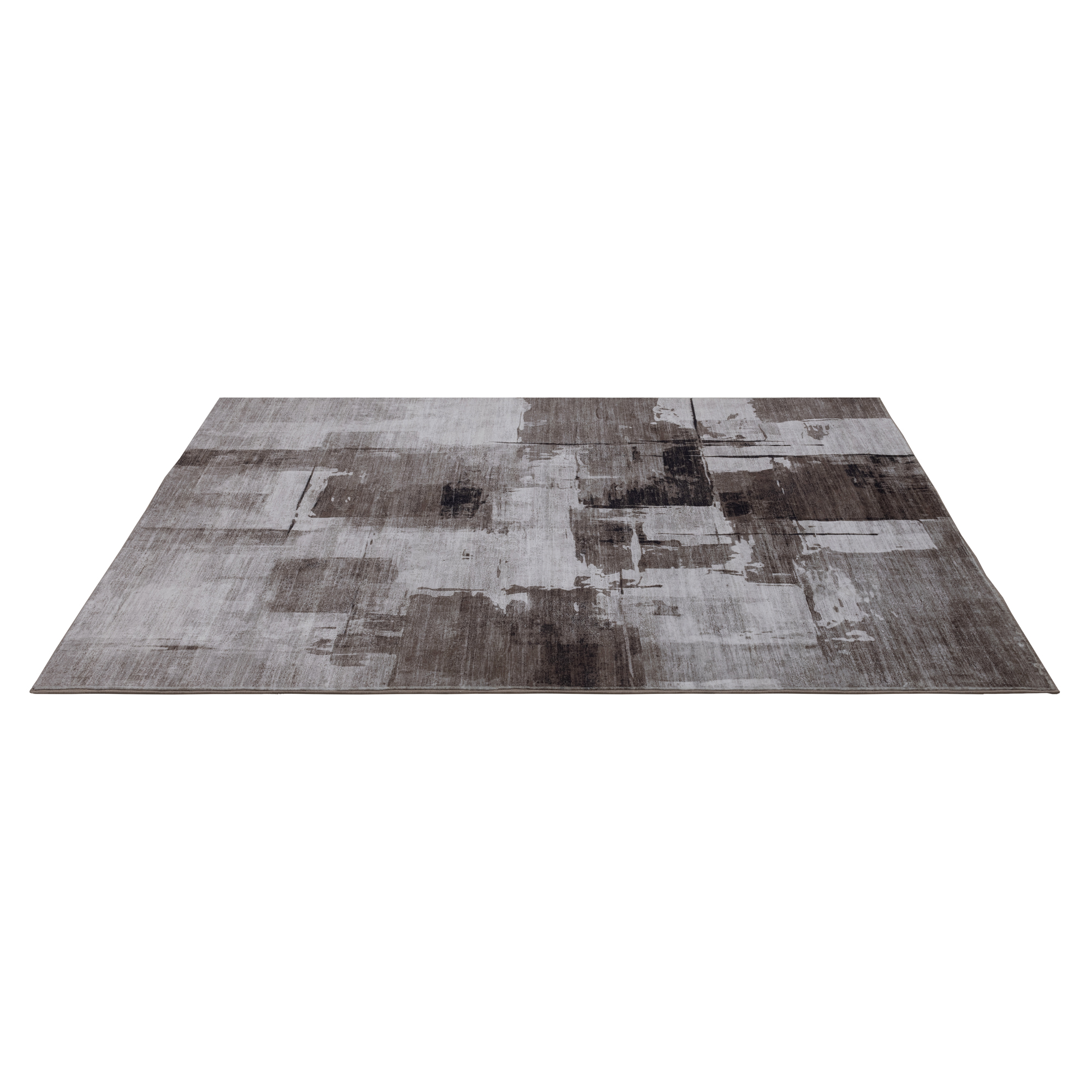 Modernes Design-Teppich Taupe