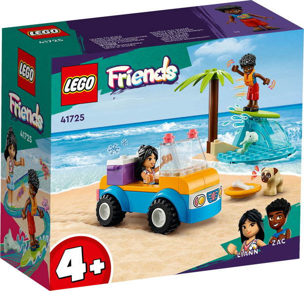 LEGO® Bau- & Konstruktionsspielzeug LEGO® 41725 - Friends Strandbuggy Spaß (61 Teile)