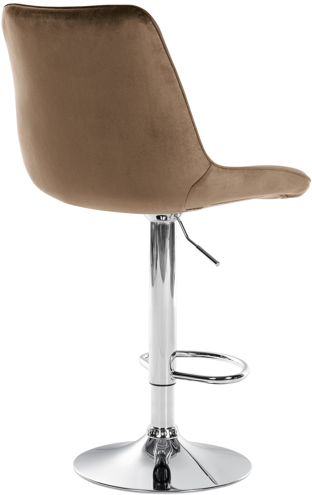 Barhocker Toni Samt chrom