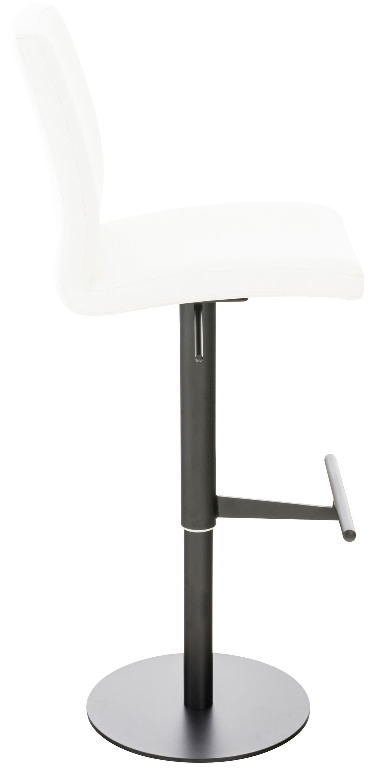 Barhocker Cadiz Kunstleder schwarz