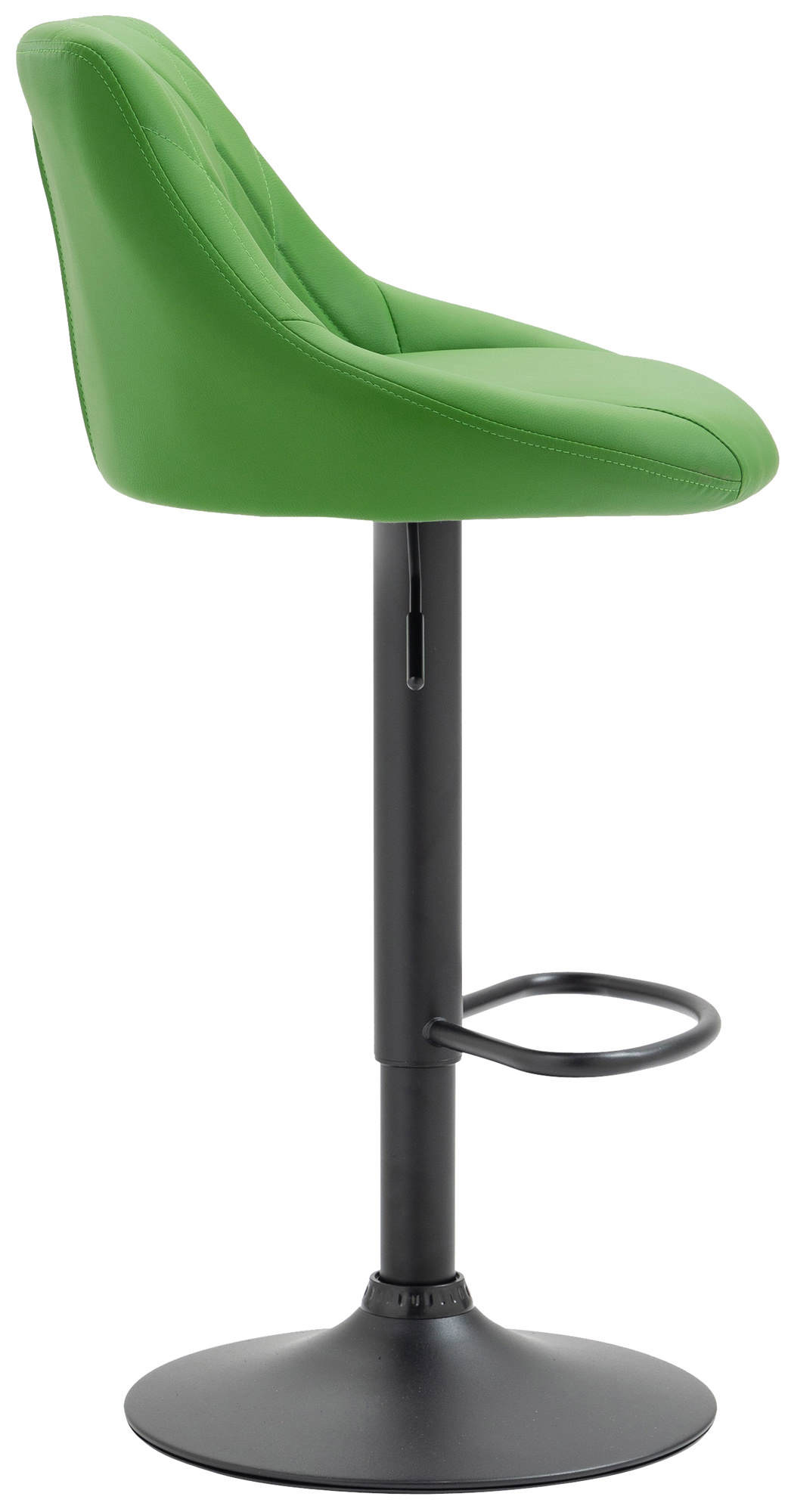 Barhocker Lazio Kunstleder schwarz