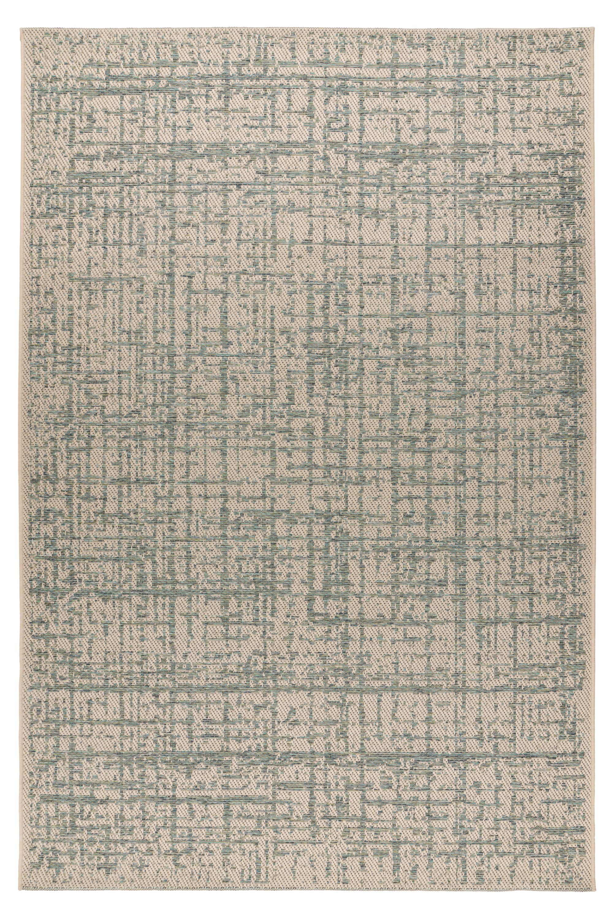 Teppich Tribal 325 Türkis 160cm x 230cm