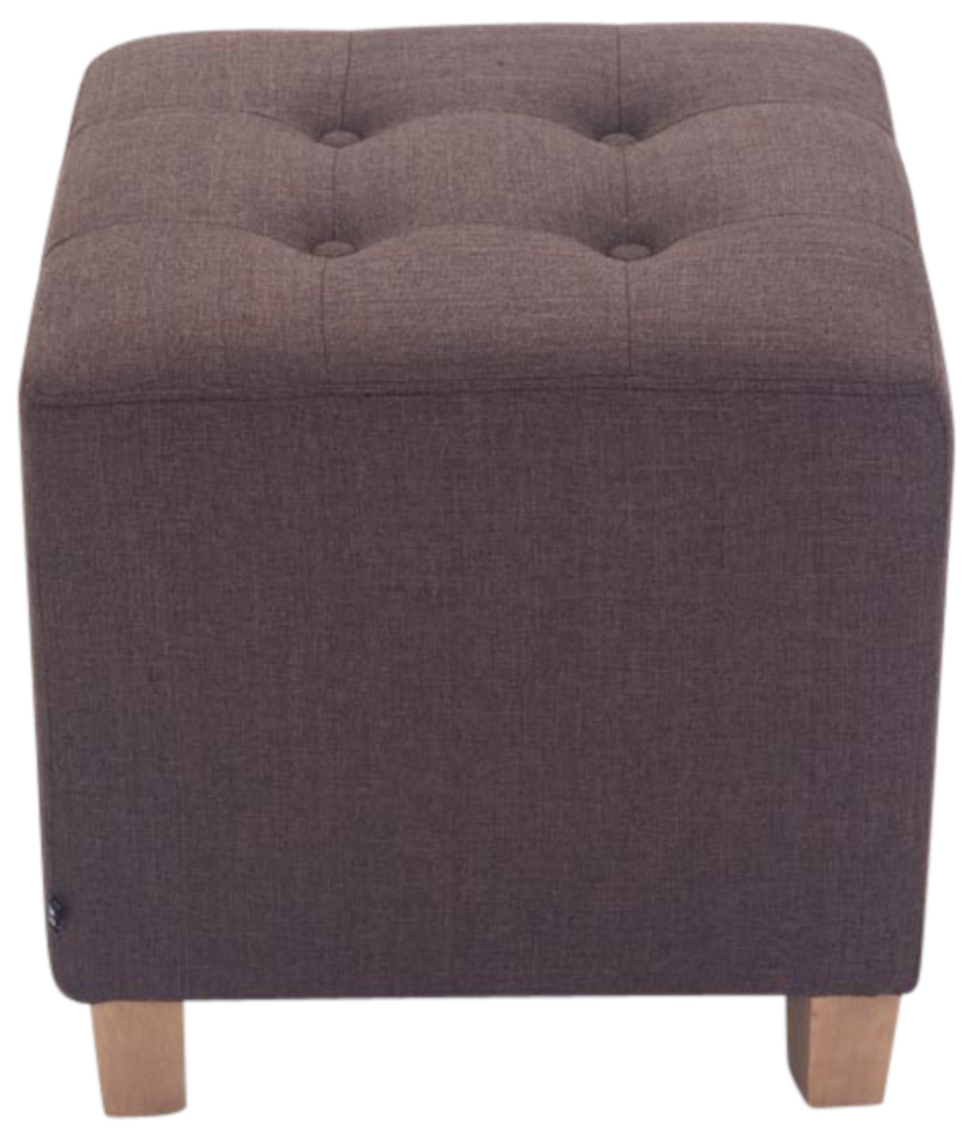 2er Set Sitzhocker Pharao, antik-hell