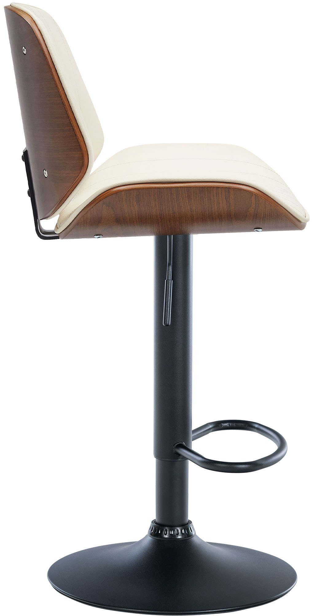 Barhocker Nova Kunstleder schwarz