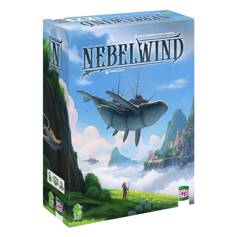 SPIEL DAS! Verlag Brettspiele & Gesellschaftsspiele Nebelwind - Brettspiel