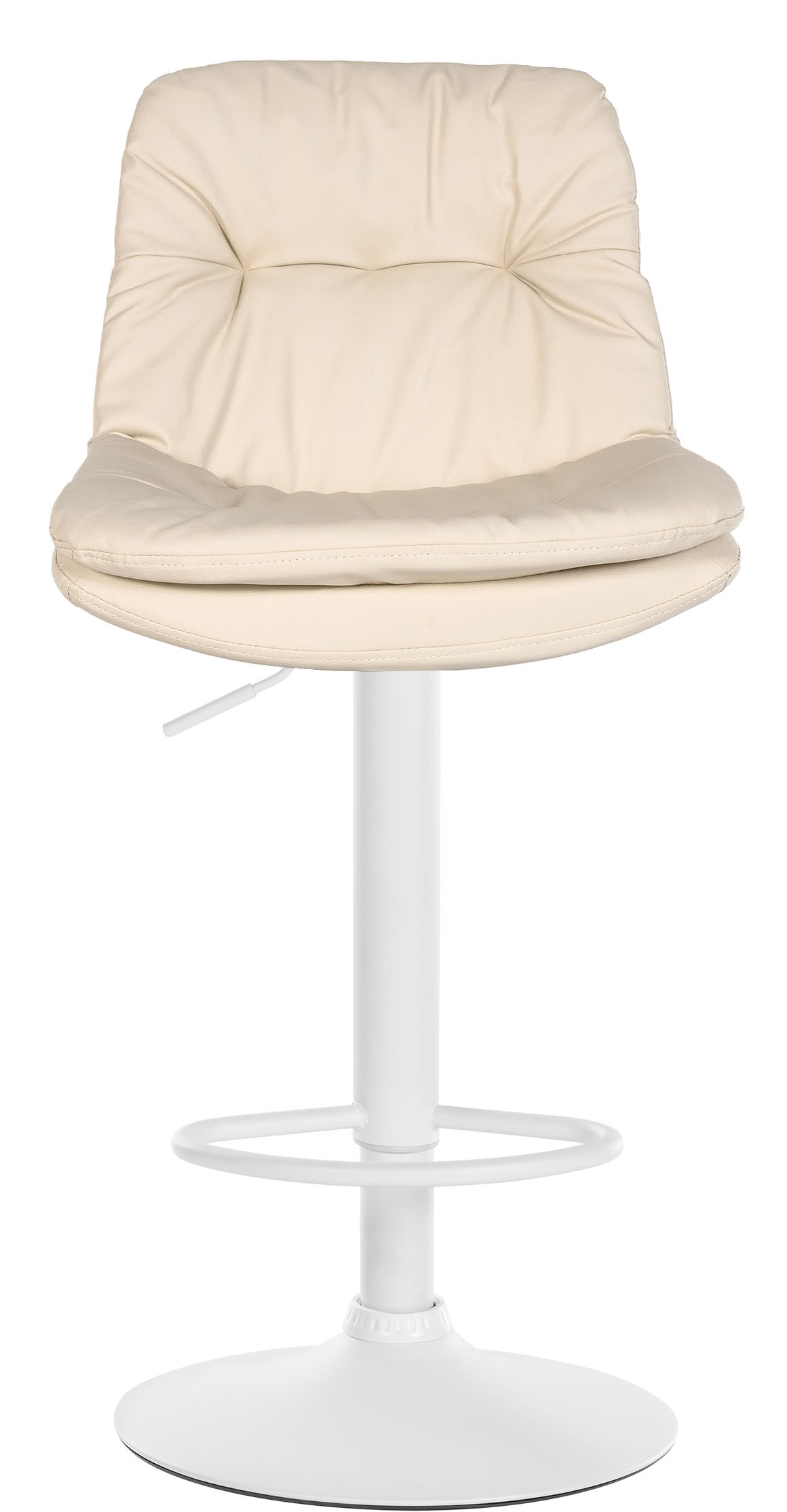 Barhocker Laurel Kunstleder weiß
