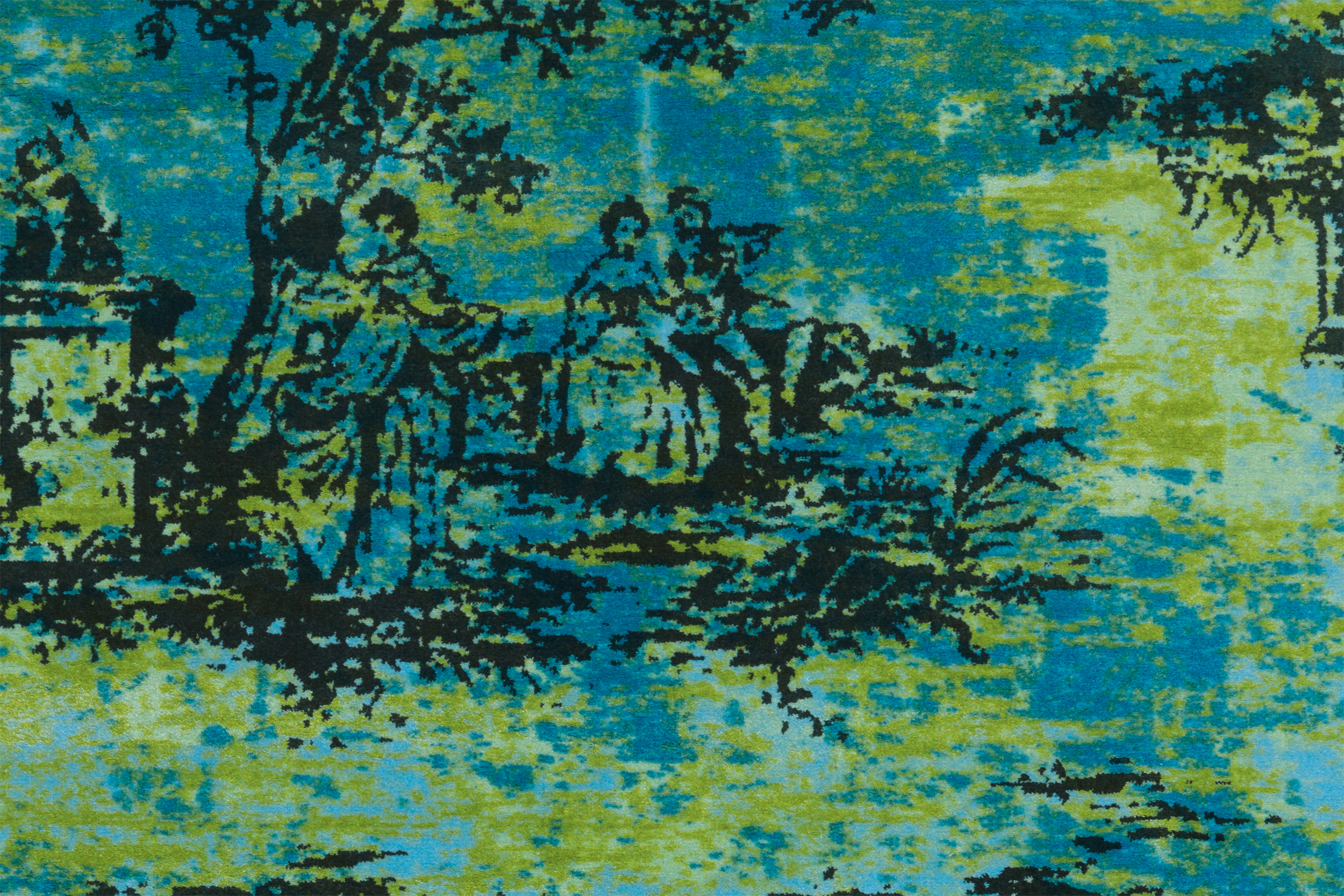 Teppich Vintage 5206 Türkis 170cm x 240cm
