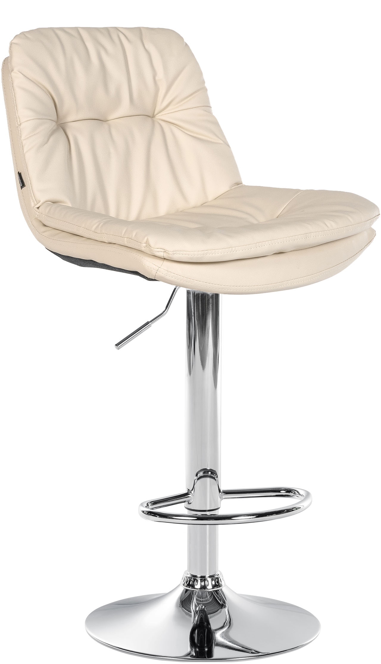Barhocker Laurel Kunstleder chrom