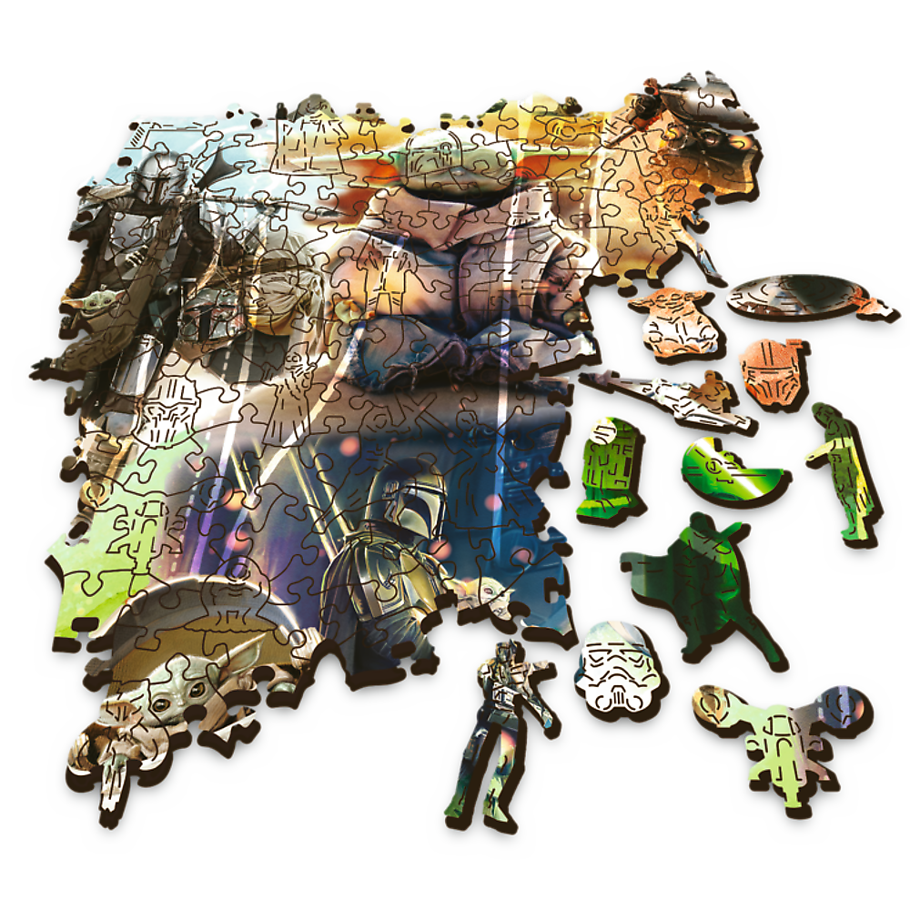 Trefl Puzzles Star Wars - Holz Puzzle Sonderform 500 + 5
