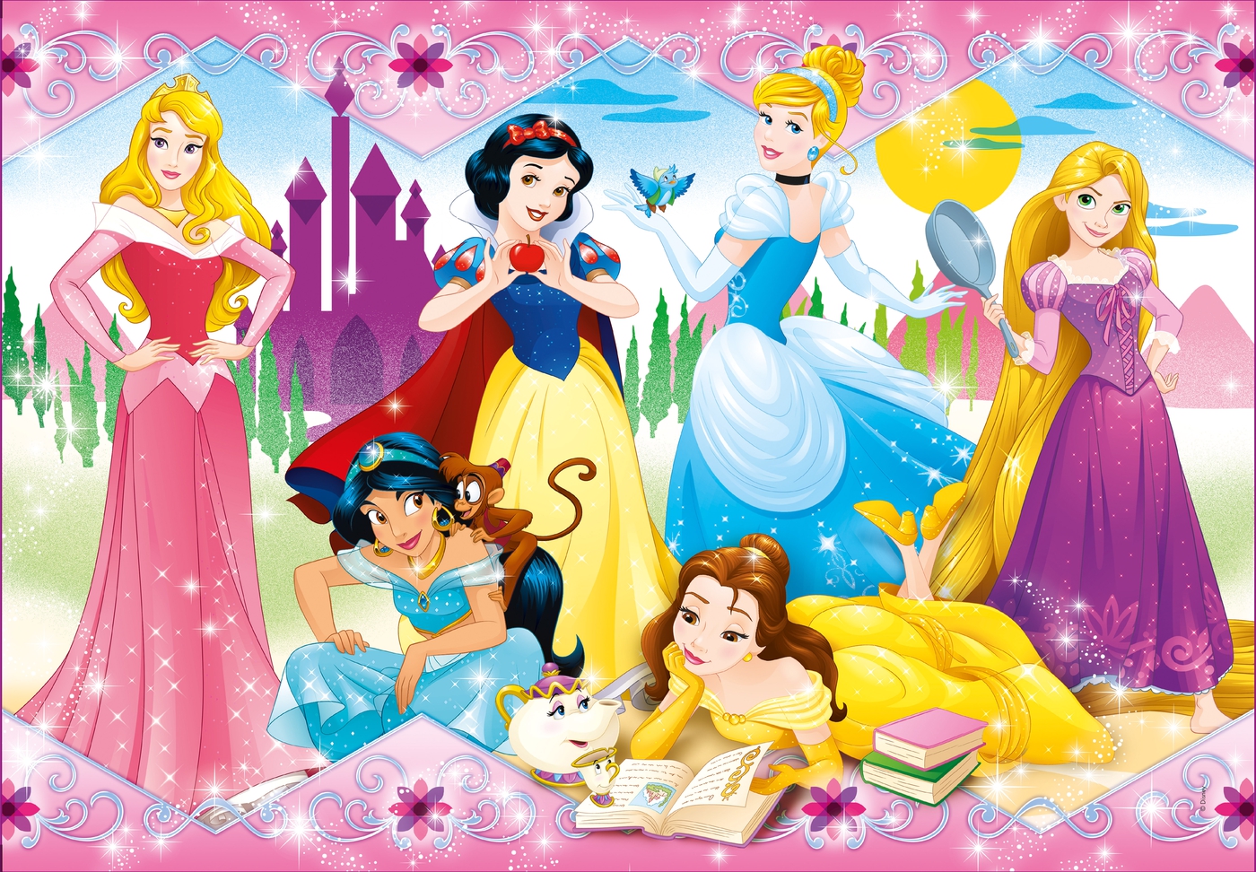 Clementoni Puzzles Clementoni 27086 - 104 Teile Puzzle - Disney Princess