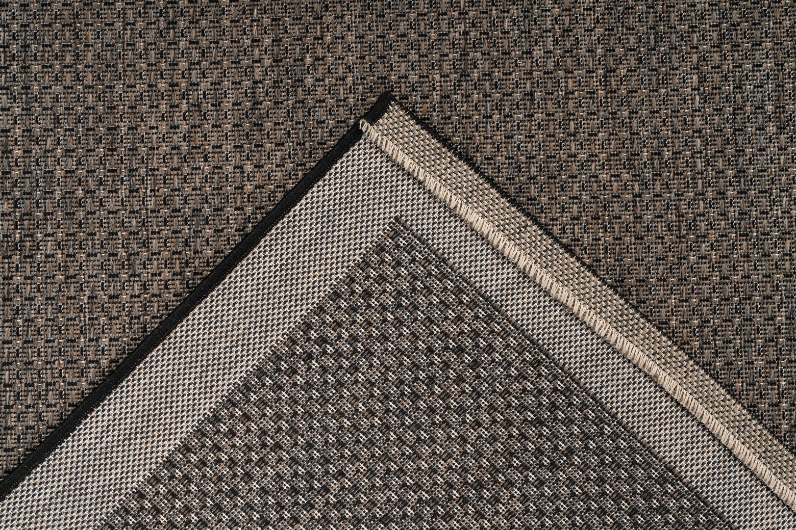 Teppich Splash 125 Grau / Braun 120cm x 170cm