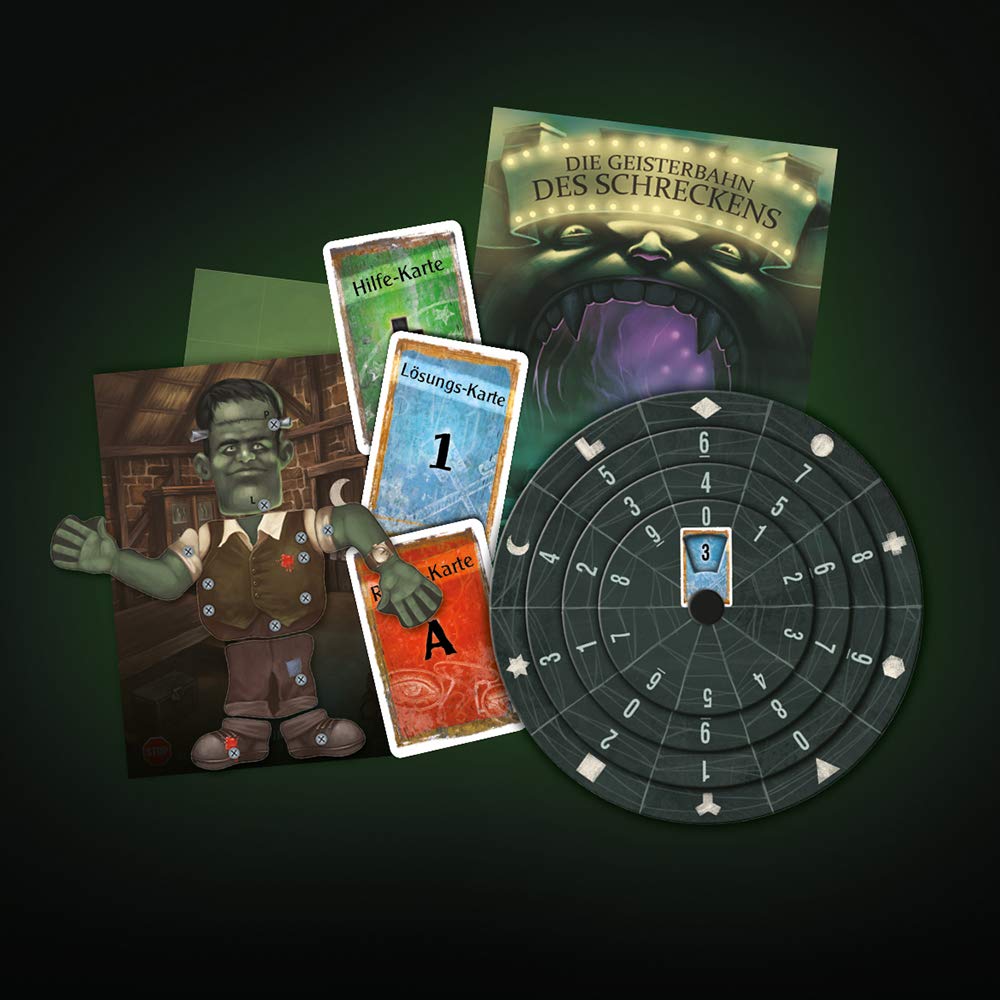 Kosmos Brettspiele & Gesellschaftsspiele Kosmos 697907 - EXIT - Das Spiel: Die Geisterbahn des Schreckens