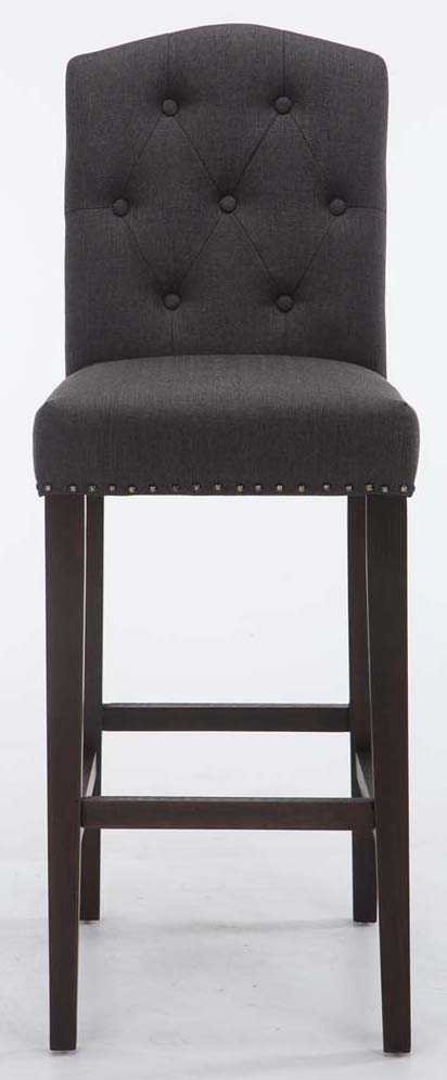 2er Set Barhocker Louise Stoff antik