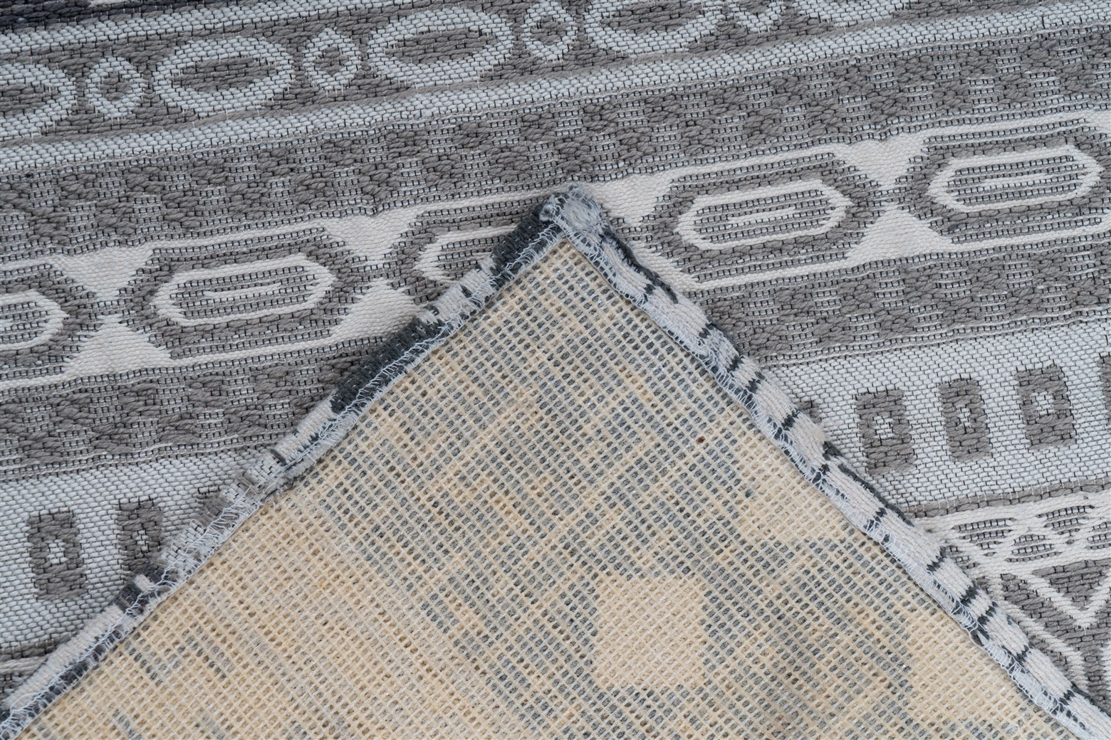 Teppich Yoga 225 Taupe / Creme 80cm x 150cm