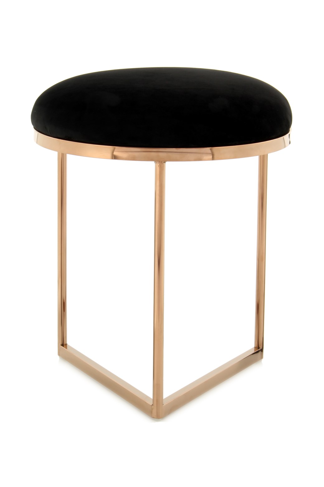 Hocker Hocker Wynona 325 Schwarz / Roségold