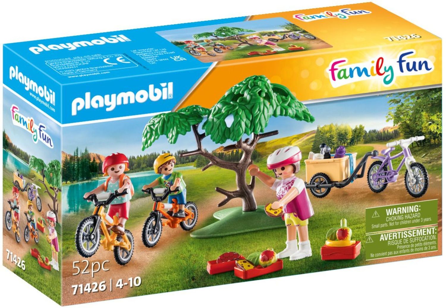 PLAYMOBIL® Bau- & Konstruktionsspielzeug PLAYMOBIL® 71426 - Family Fun - Mountainbike-Tour