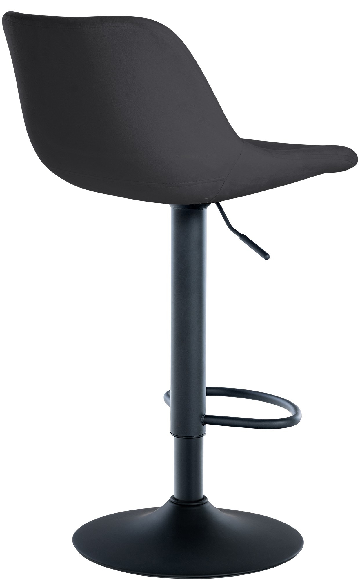 2er Set Barhocker Loft Samt