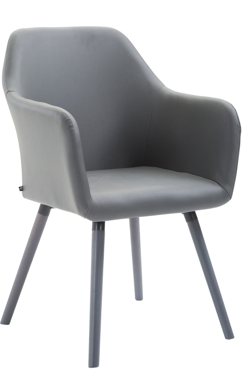 Stuhl Picard V2 Kunstleder Grau
