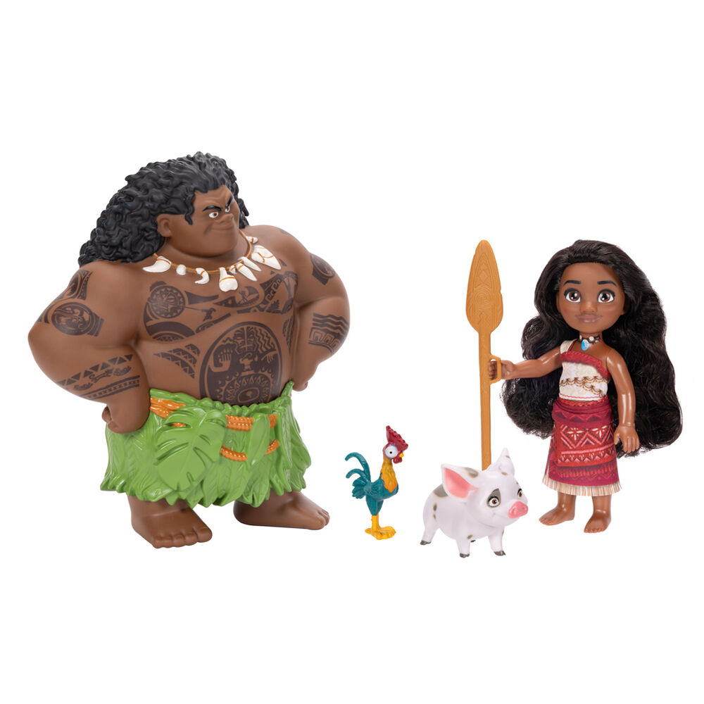 Jakks Pacific Puppen & Zubehör Disney Vaiana / Moana 2 - Vaiana & Maui Puppe - 15 cm