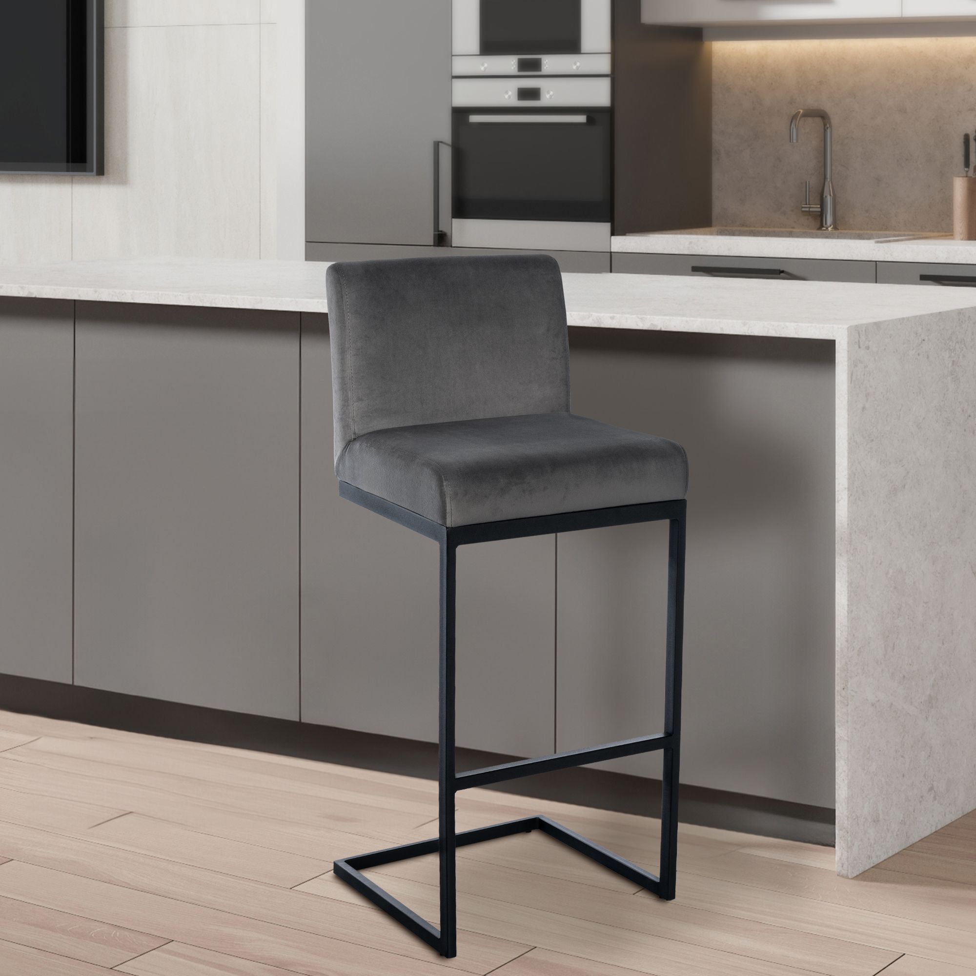 Barhocker Hopewell Samt B