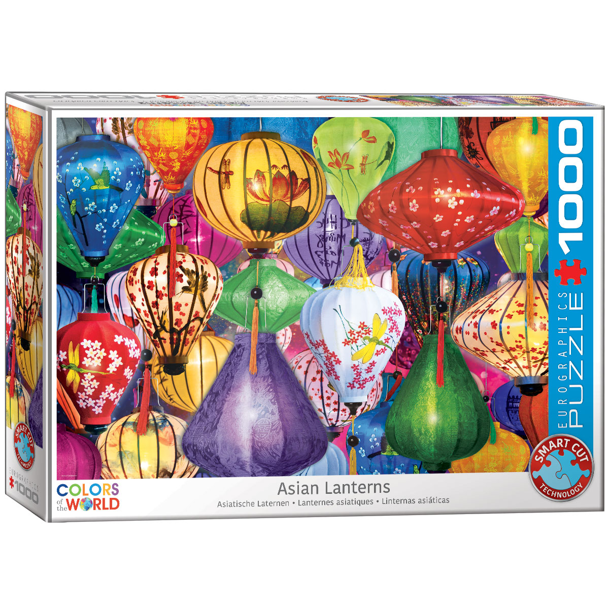 Eurographics Puzzles Asiatische Laternen 1000 Teile Puzzle
