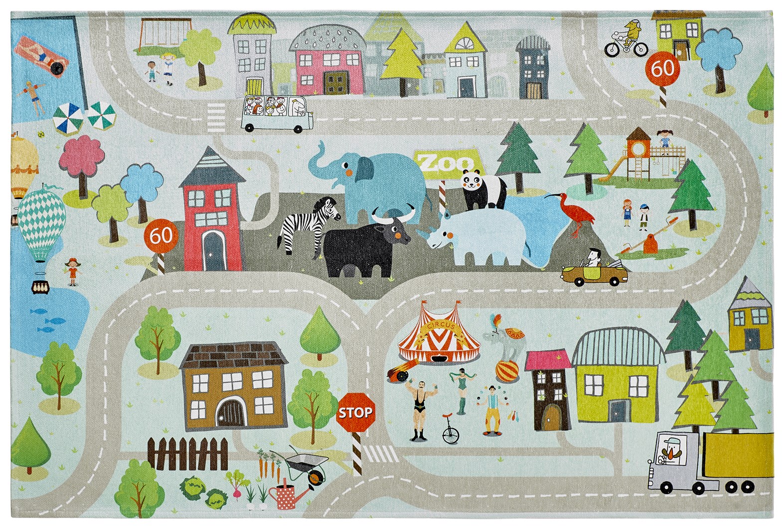 Teppich Sympathy Kids 241 Street 120cm x 170cm