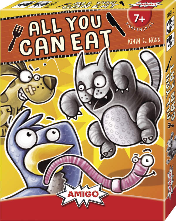 AMIGO Brettspiele & Gesellschaftsspiele Amigo 01804 - All you can Eat - Kartenspiel