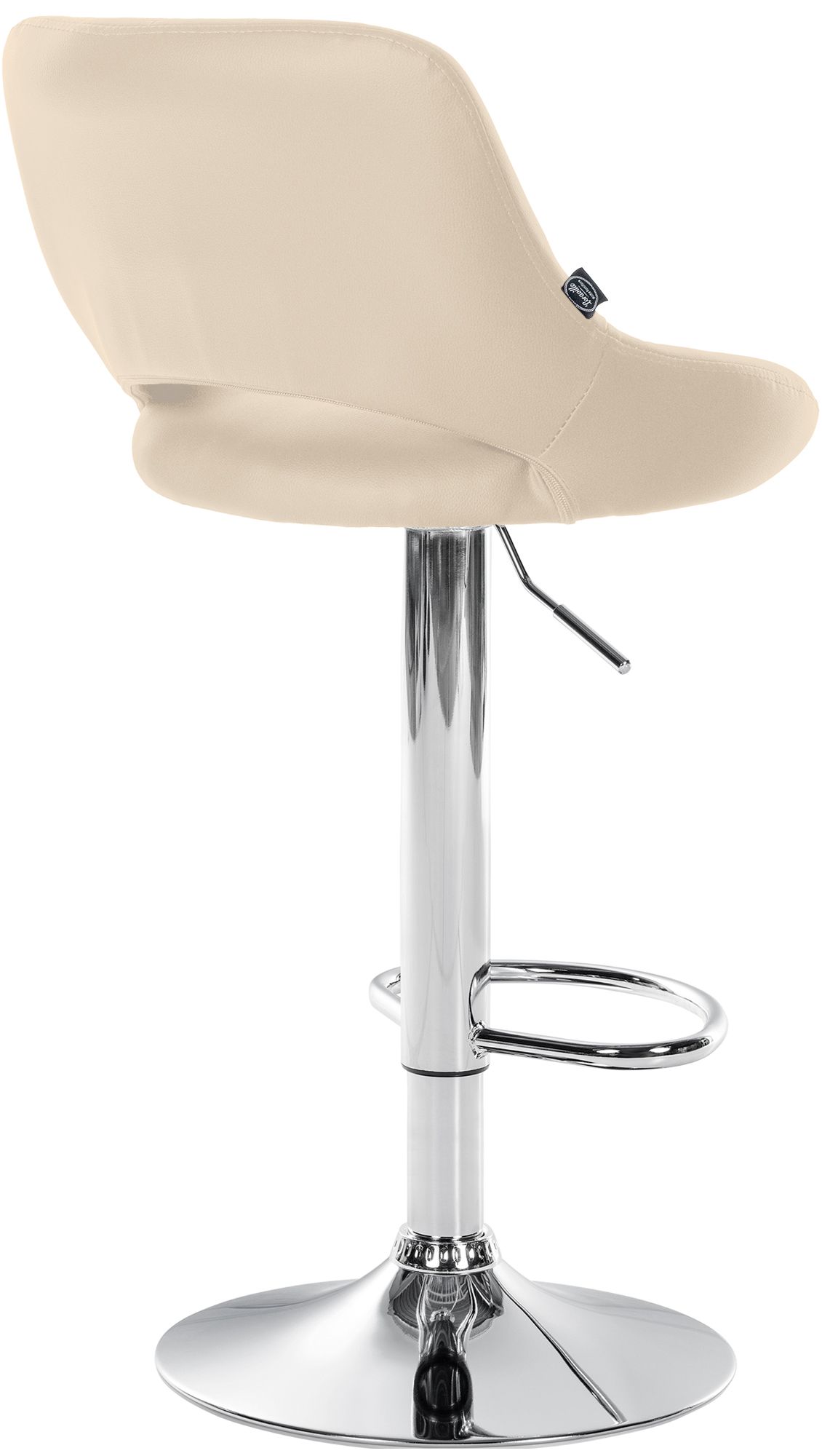 Barhocker Milet Kunstleder chrom